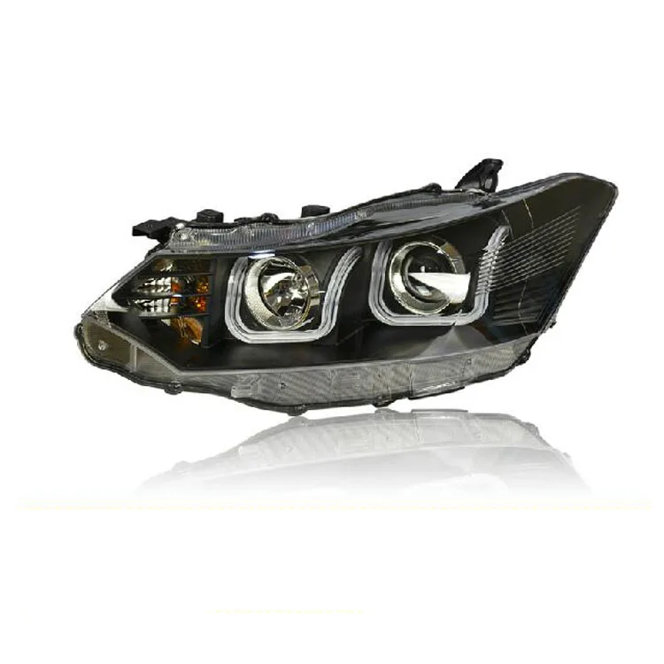 Новые светодиодные биксеноновые фары Eagle Eyes DRL для фар Toyota Vios 2014 2016|headlights for|headlight for