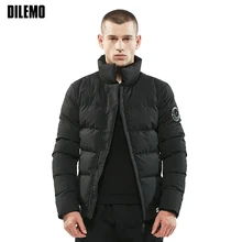 New Fashion Parka Men Stand Collar Thick Youth Trend Warm Mens Winter Jackets High-quality Mens Jackets And Coats Winter