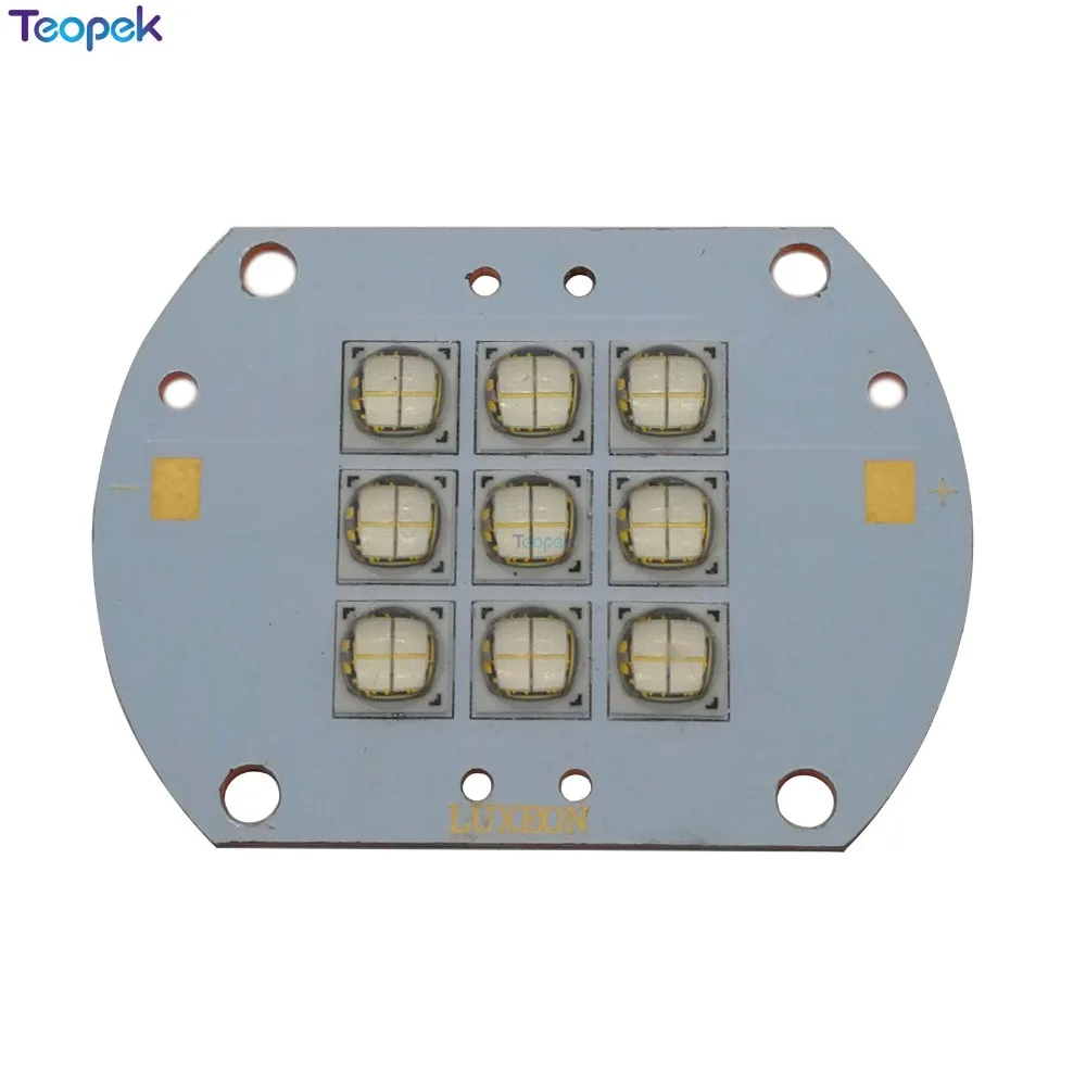 7070 100 Вт Королевский синий 450nm-455nm высокоинтенсивный светодиодный излучатель лампа светильник 30-36 в 3A с 44 мм объективом