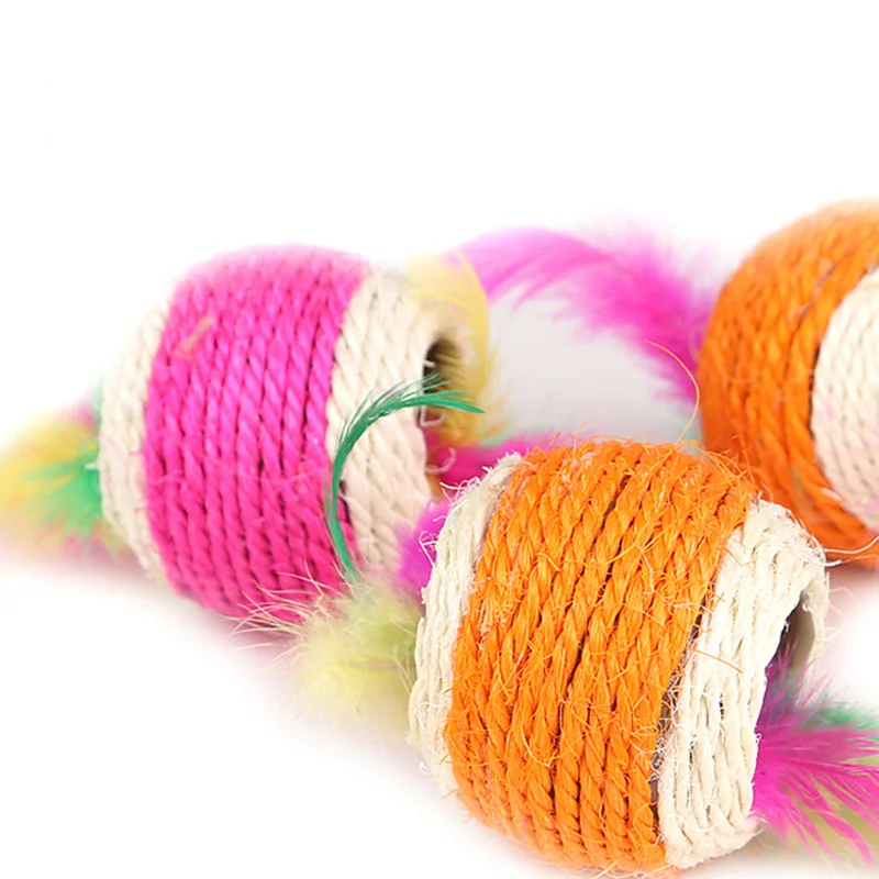 Natural-Sisal-Pet-Cat-Balls-Toy-Lovely-Rope-Feather-Ball-Teaser-Scratch-Chew-Play-Toy-Clean-Cat-Tooth-interesting-Pet-Toys-PT0078 (13)