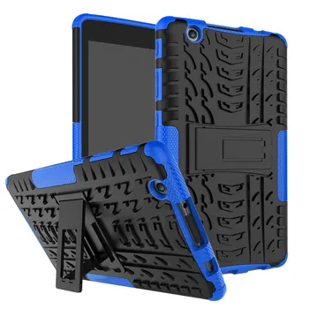 

For LG G Pad 3 iii 8.0 V525 V522 V521WG (Gpad III / Gpad X) stand Tablet Case TPU+PC Heavy Duty Armor Case Hybrid Rugged Rubber
