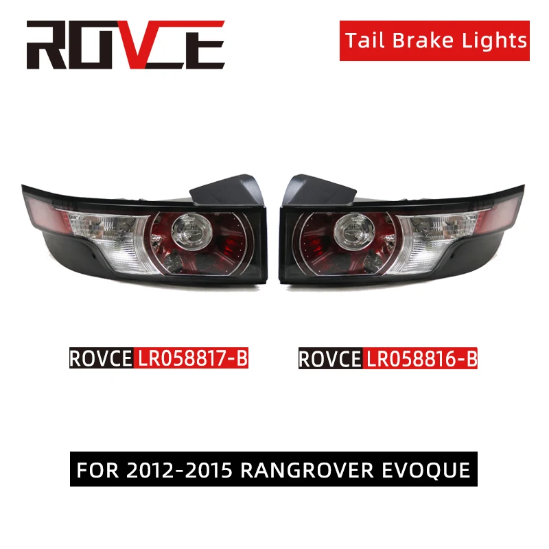 

ROVCE Tail Brake Lights OE Car Light Assembly Tail Brake Lights For Land Rover for Range Rover Evoque Vehicle 2010-2015 year