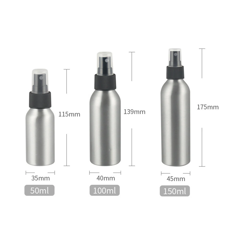 50 150ML Empty Spray Glass Bottle Essential Oil Liquid ...