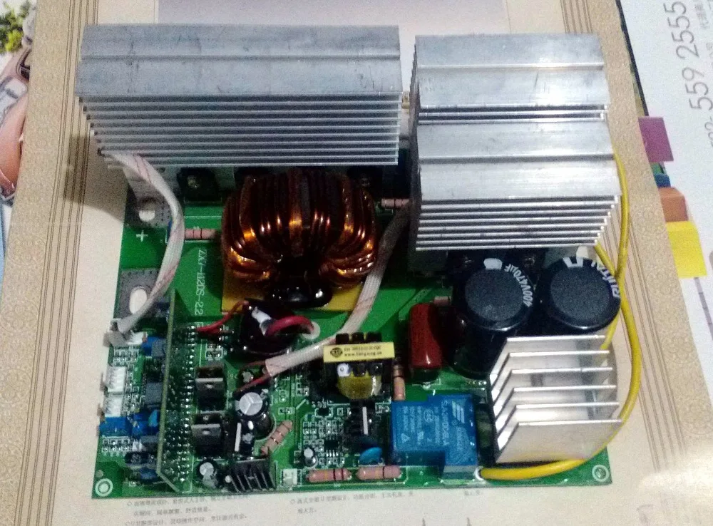 Монтажная плата ZX7 120 IGBT PCB одноплатная для IGBT dc инвертора сварщика AC220V вход r сварочная плата управления 3 в 1