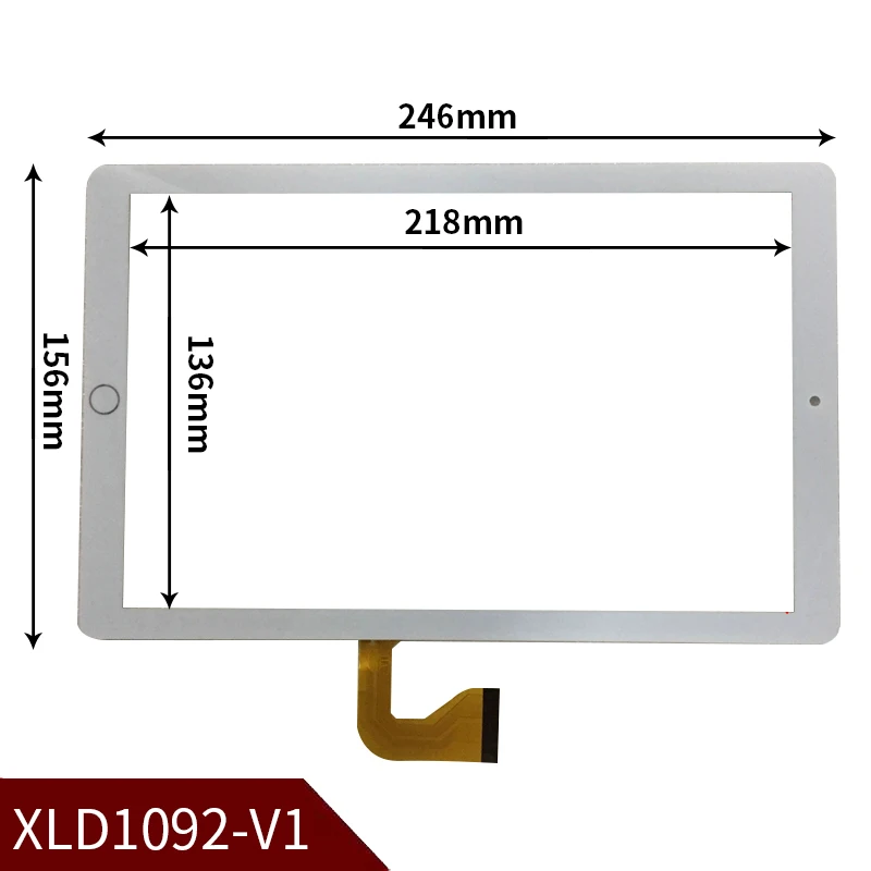 Новый 10 1 ''дюйма XLD1092-V1 планшет сенсорный Экран Панель планшета Сенсор Замена