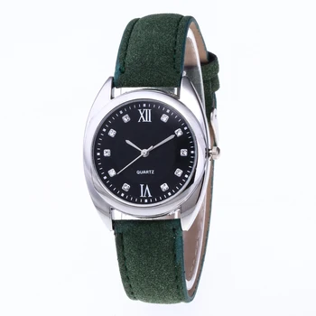 

2018 Vintage leather watches women fashion dress watch minimalist stylish small fresh quartz female clock hours relogio feminino