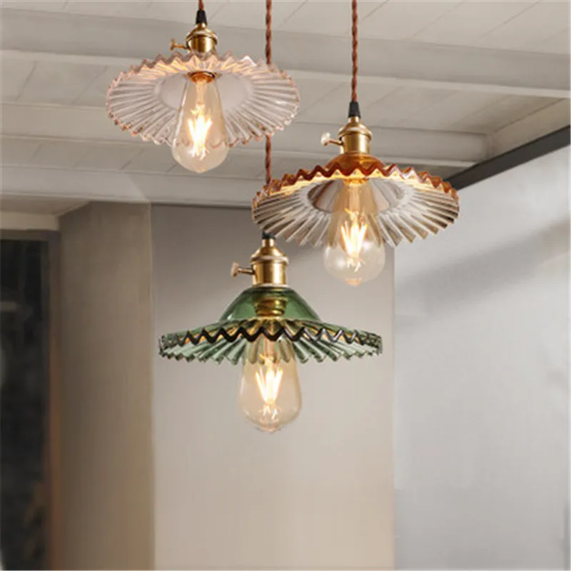 American Industrial Vintage Droplight Edison Led Pendant Light American Industrial Vintage Droplight Edison Led Pendant Light Fixtures Loft Style Retro Glass Hanging Lamp Home Lighting
