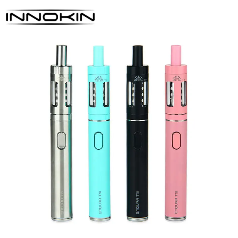 100% оригинал Innokin endura T18 VAPE комплект 1000 мАч Батарея Ёмкость и призмы T18 бак 2.5 мл электронные сигареты ручка