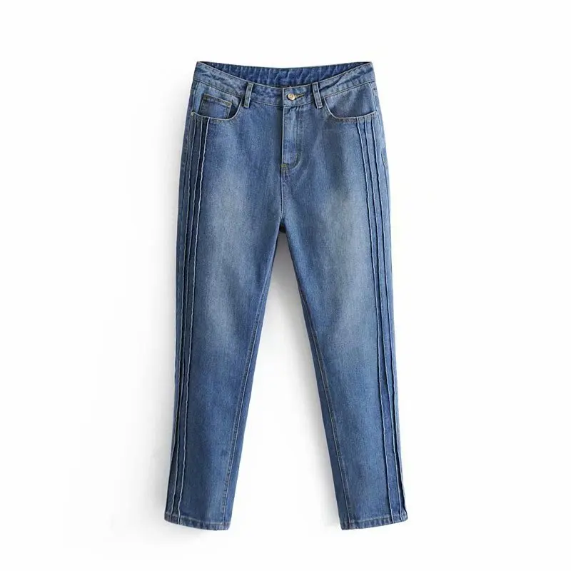 

new arrival women Holiday wind 60-6126 European and American fashion casual jeans