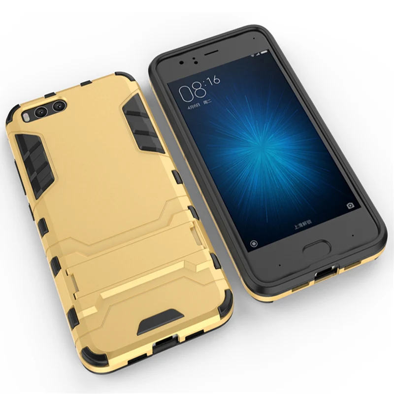 2 in 1 Hard PC+Soft Silicone TPU Rugged Rubber Kickstand Case For Xiaomi Mi6 Mi6 Plus Matte Armor Shockproof Phone Holder Cover (16)