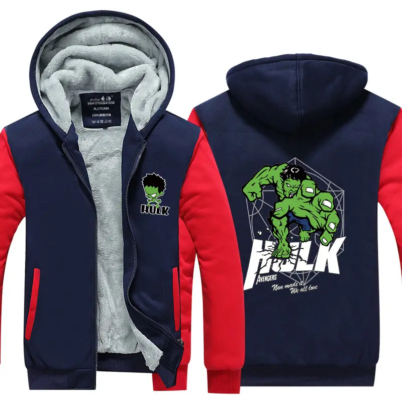 Fans Wear Unisex Winter Captain America Cosplay Hoodies Costume Casual Coat Polyester Hoodie with Pocket