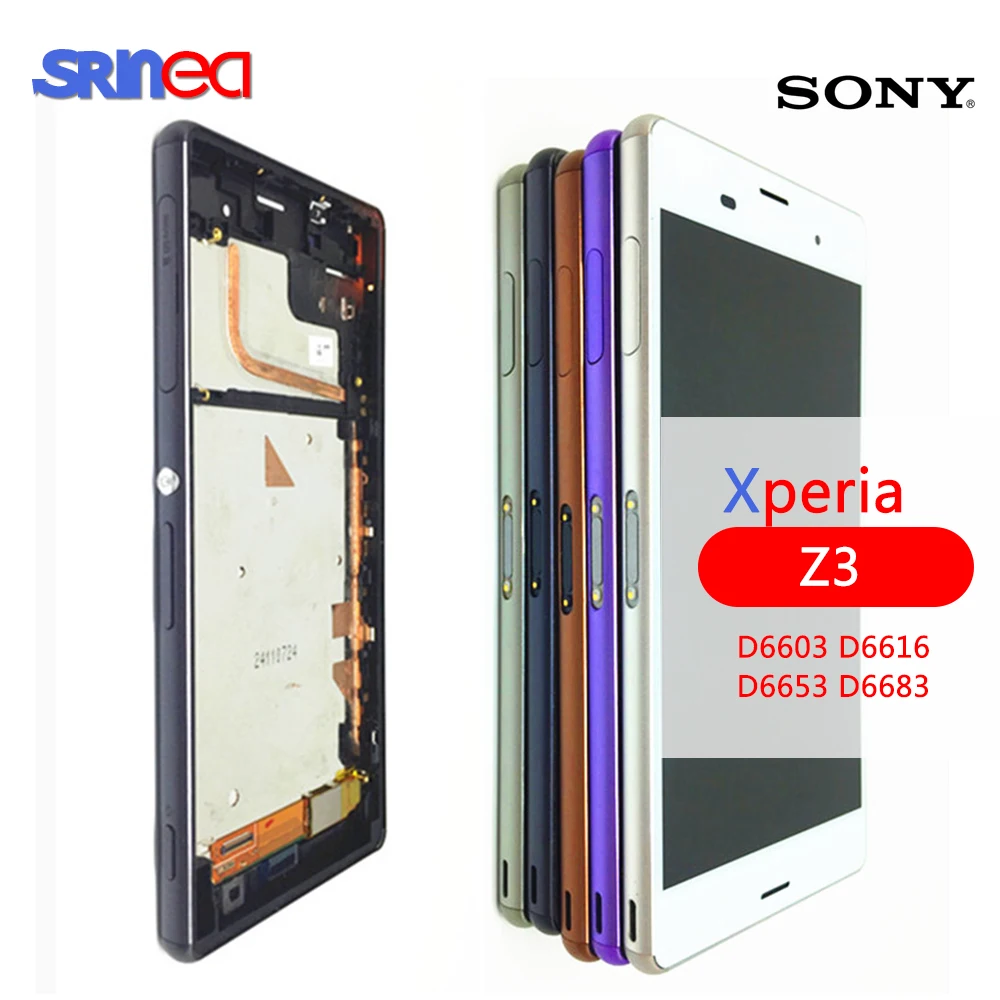 5 2 ''ЖК-дисплей для SONY Xperia Z3 ЖК-дисплей сенсорный экран D6603 D6616 D6653 D6683 D6633 Замена