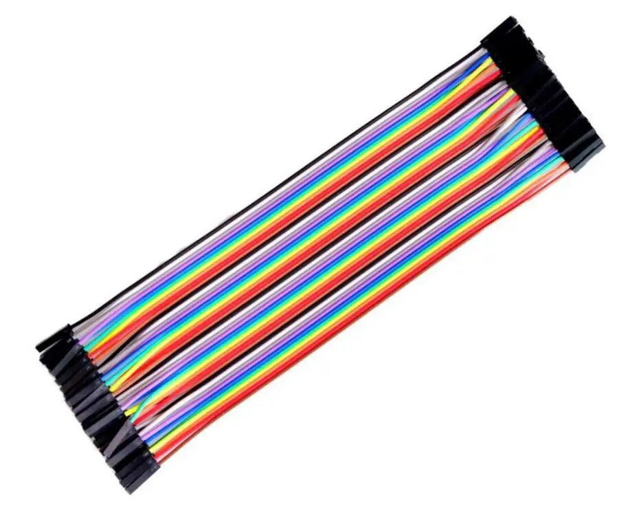 Соединительный кабель Dupont 40 шт. 10 см/20 см/30 см 2 54 мм 1 контакт 1p-1p разъем Мама-мама
