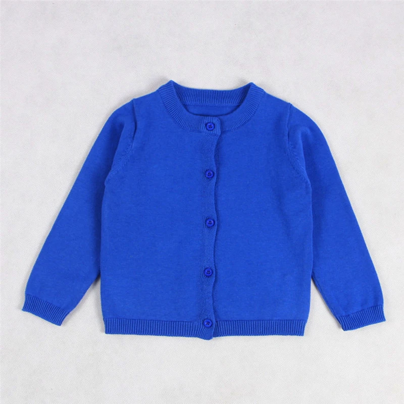 Кардиган для маленьких мальчиков и девочек; осенне-весенний хлопковый свитер; Топ; одежда для маленьких детей; вязаный свитер для мальчиков и девочек; детская весенняя одежда