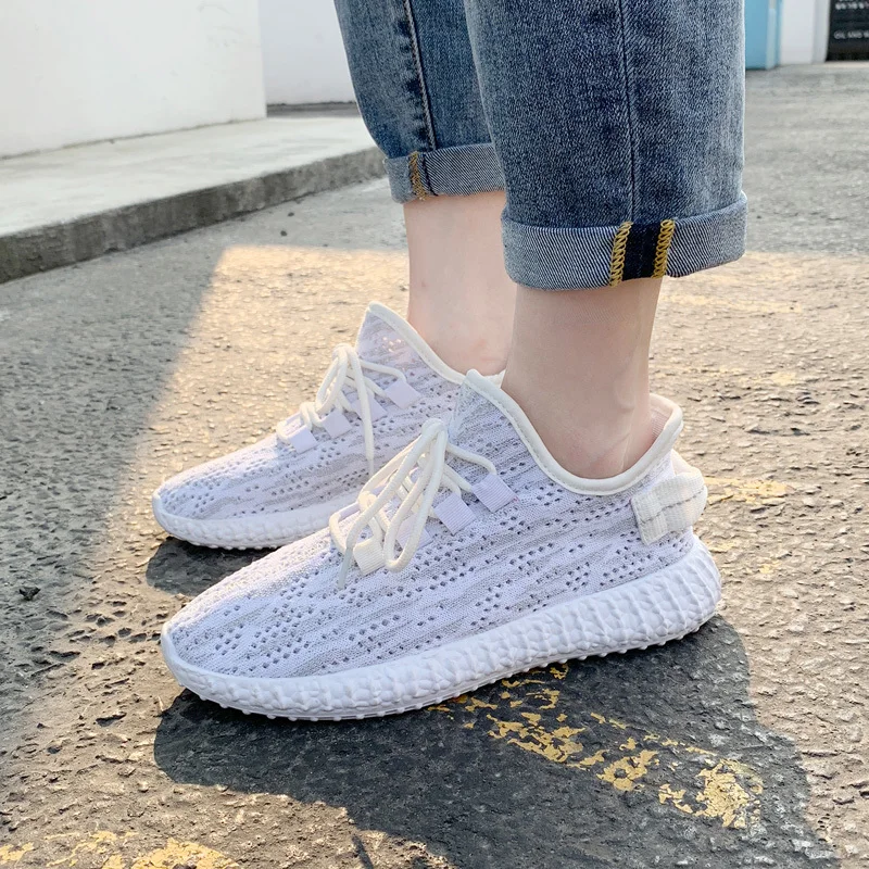 

Sneakers woman shoes 2019 summer new hollow mesh breathable wild flat bottom net red super fire casual white shoes