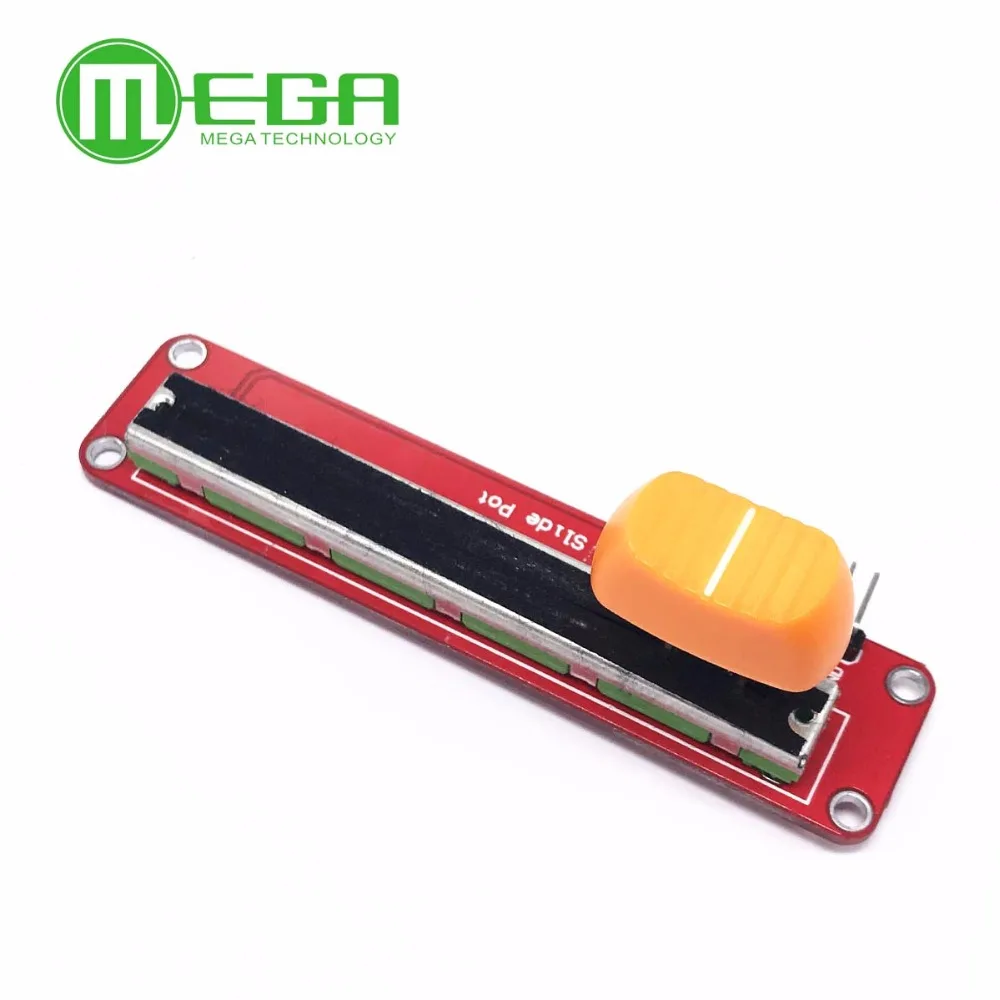 

Electronic Block 10K Sliding Slider Potentiometer Module For Arduino For MCU For ARM For Other Single Chip Micro Wholesale