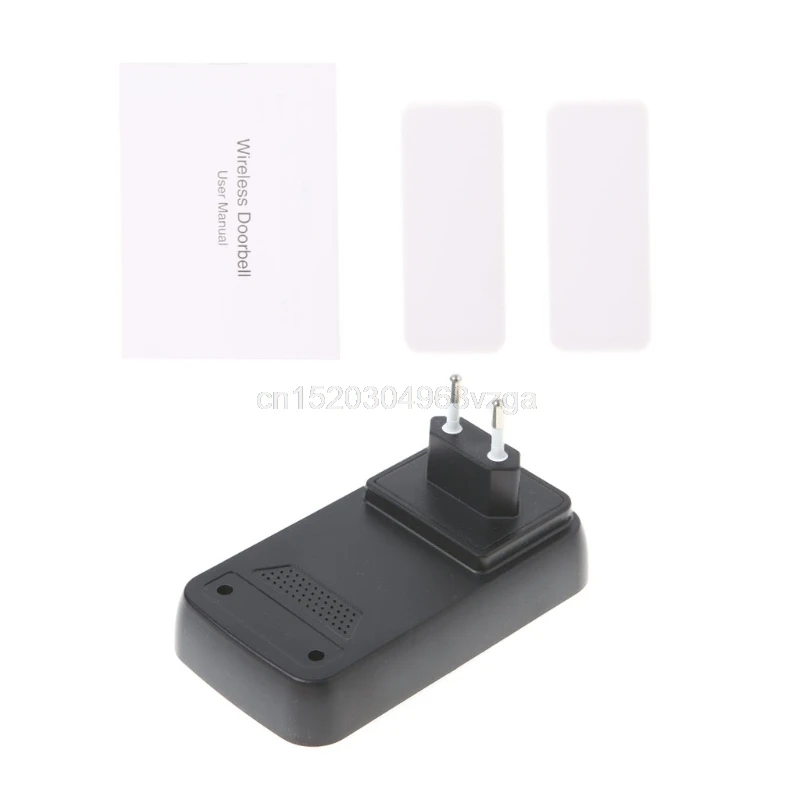 Portable Waterproof Wireless Doorbell Kit Transmitter Door Chime