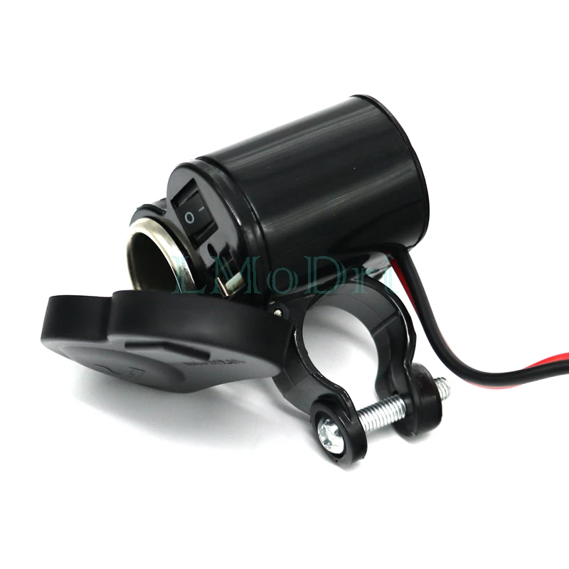 Водонепроницаемый USB адаптер LMoDri на руль мотоцикла 12/24 в|lighter adapter|motorcycle adapterusb port