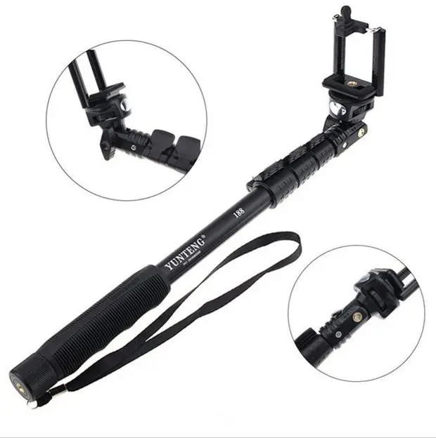 

Yunteng 188 Extendable Handheld Telescopic Monopod for Cameras Smartphone Mobile