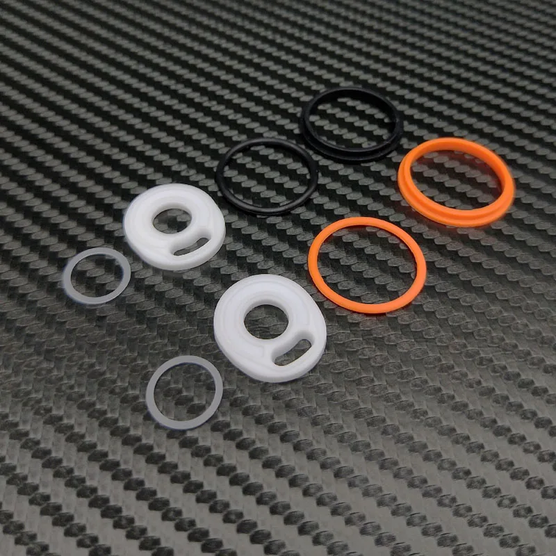 

Wholesale VapeSoon 100sets/lot Replacement Seal O Ring For TFV8 Big Baby 5ML Atomizer Orange Black Color 4pcs/set