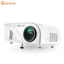 Gigxon-G8005B 1200 люмен Мини светодиодный проектор 800*480 full HD 1080P lcd Портативный проектор