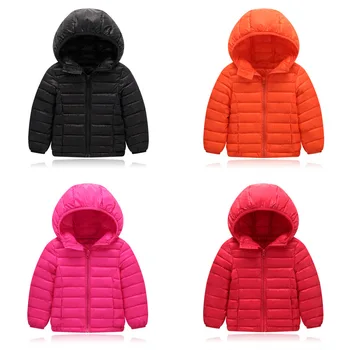 

Kids Boys Girl Cotton Jackets Autumn Winter Clothes for Little Baby Children Warm Comfortable Sports Outwear Babe 2-14 Years