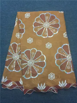 

African lace fabric 2018 high quality laces With stones cotton Swiss lace fabric for Nigerian party Dress