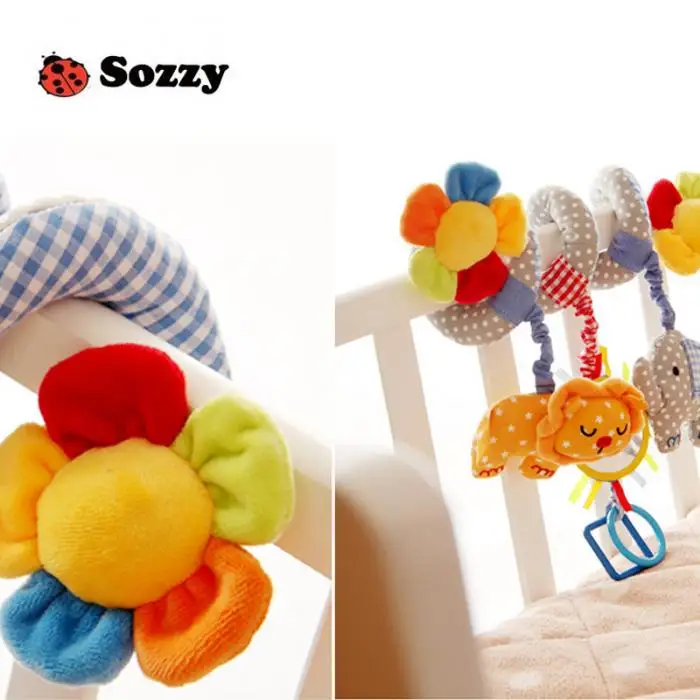 Sozzy многофункциональный музыкальный звезд автомобиль кровать висит колокол детские игрушки развивающие игрушки Погремушки Высокое