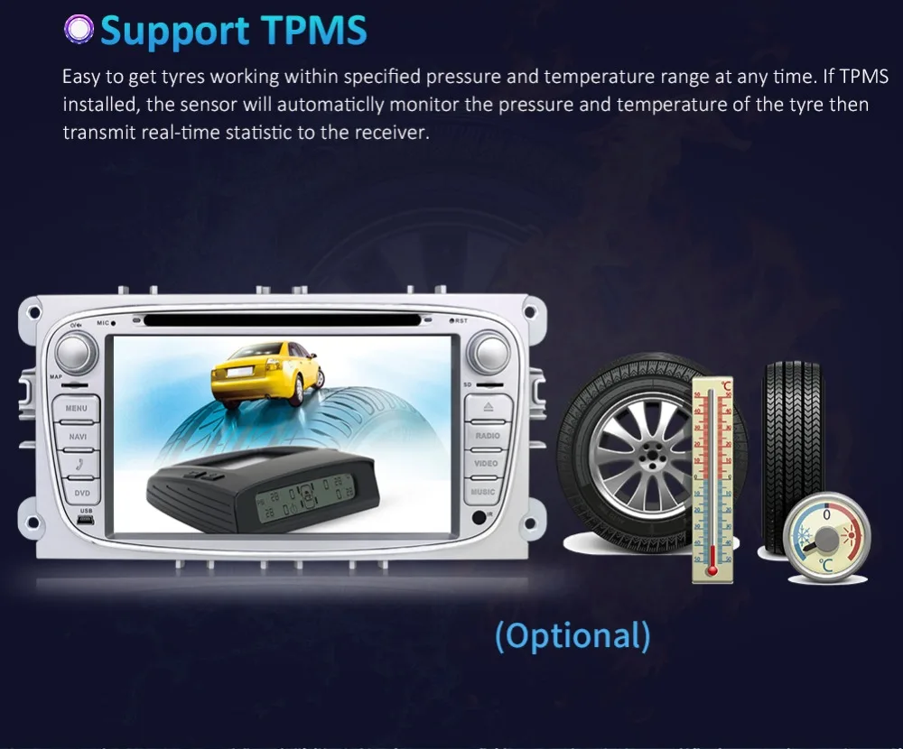 Discount 2G RAM 32G ROM Quad core android 7.1 car dvd for Ford focus Mondeo S-max smax Kuga c-max gps radio video wifi multimedia player 15