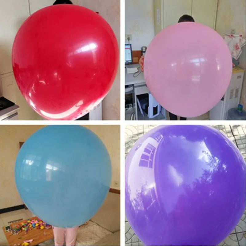 36 дюймов латексные плотные воздушные шары надувные шары для огромный круглый детские игрушки вечерние свадебные принадлежности на день рождения воздушные шары