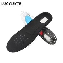 Hot Sale Free shipping Size Unisex Orthotic Arch Support Sport Shoe Pad Sport Running Gel Insoles Insert Cushion for Men Women