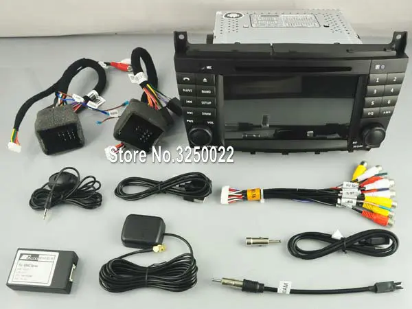 Sale Android 9.0 Car Dvd Navi Player FOR BENZ CLC W203 (2008-2010) audio multimedia auto stereo support DVR WIFI DAB OBD all in one 5