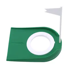 Клюшки для гольфа, пластмассовые, для внутреннего использования, тренировочные, зеленые инструменты, можно сложить, нажимные стержни