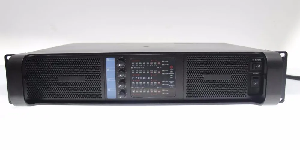

High Quality 4 channels professional power amplifier FP10000Q
