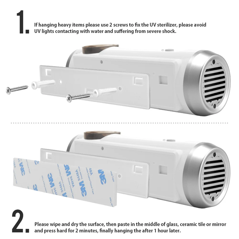 Digoo DG-UB01 UV Light Toothbrush Sterilizer Box Ultraviolet Antibacterial Toothbrush Cleaner USB Rechargeable Toothbrush Holder