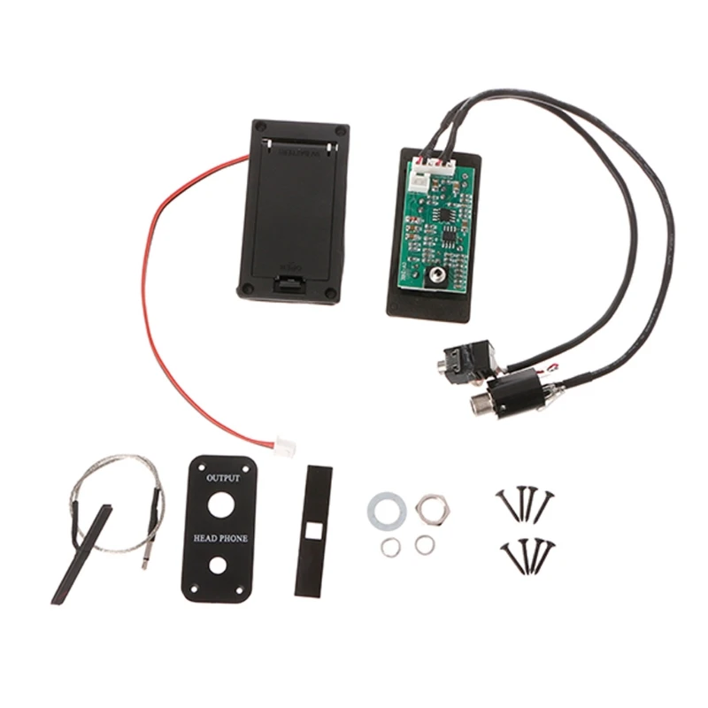 

Electric Violin Pickup Adjustable Pickup Piezo Pickups EQ Parts & Accessories