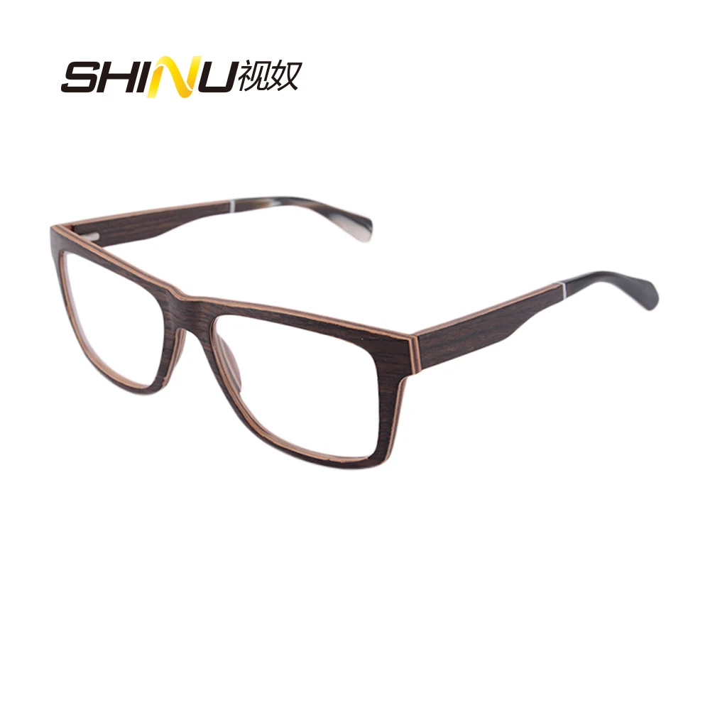 

Retro Myopia Glasses Frames Brand Men Women Eyeglasses Optical Spectacle Glasses Oculos de grau black walnut frame expensive F1