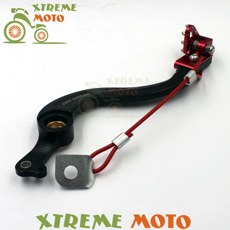 

CNC Billet Red Flexable Rear MX Foot Brake Lever Pedal For Honda CRF250R 10-14 Motocross Dirt Pit Bike Off Road Racing Motocross