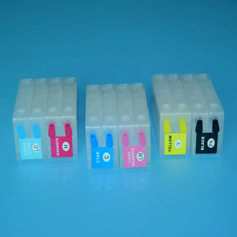 

6PC for Epson PP100 Refillable Ink Cartridge for Epson PJIC1 PJIC2 PJIC3 PJIC4 PJIC5 PJIC6