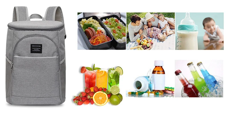 Baby Insulation Bag Thermal Feeding Breast Milk Warm Bag Mummy Portable Food Storage Family Picnic For Baby Care Backpack BB5109 (8)