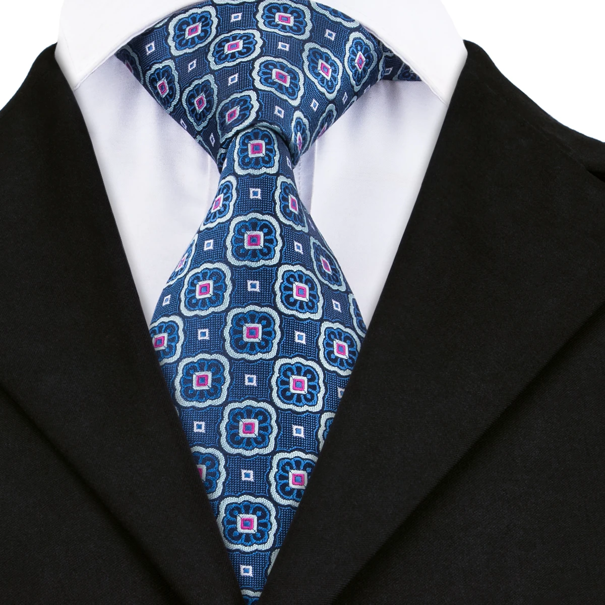 New Men's Causal Ties Fashion Neckties Jacquard High Quality 100 Silk Gravate For Men Business