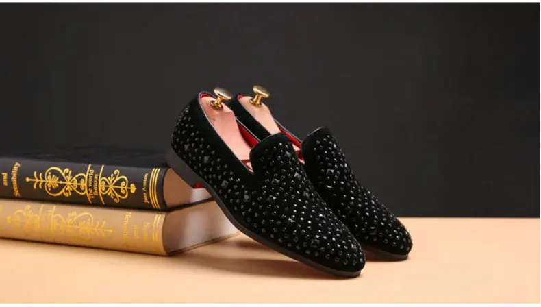 Men's Casual Shoes' Shoes Men Black Slip-On Summer Shoes Men Slip Mens Loafers Mens Loafers Flats Driving Shoe Size 46 47 48     (8)