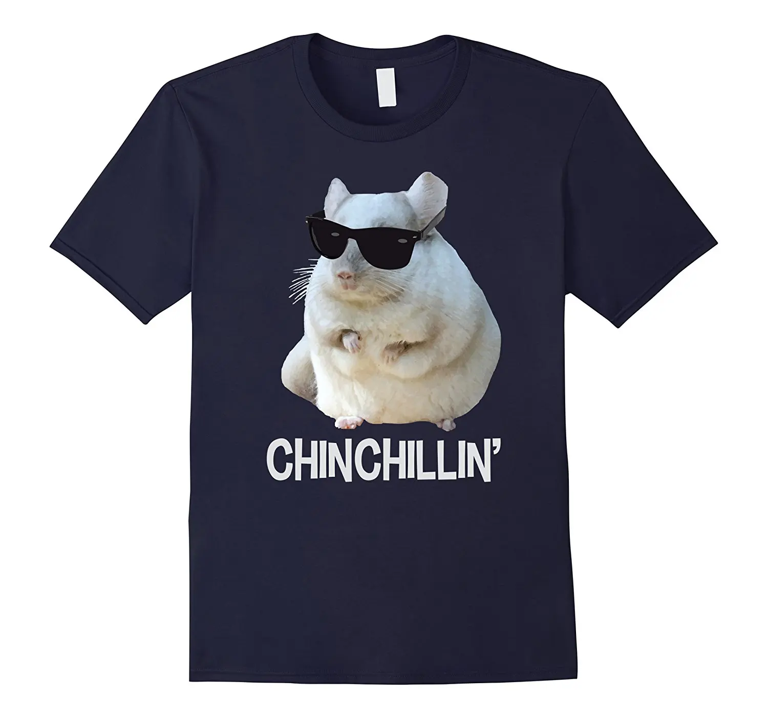 Горячая Распродажа Мода хлопок chinchillin' футболка Веселая Шиншилла красивые Подарочная футболка