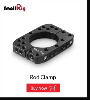 SmallRig стержень зажим для Zhiyun Crane V2/кран Плюс/кран M шарнирный стабилизатор для камеры GoPro w/1/4 3/8 резьбовыми отверстиями из-за цветопередачи монитора светодиодной вспышкой