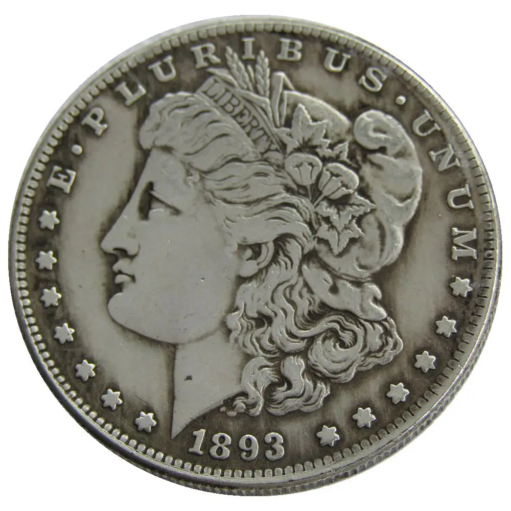 Aliexpress.com : Buy United States 1893 O Silver Plated Morgan Dollar