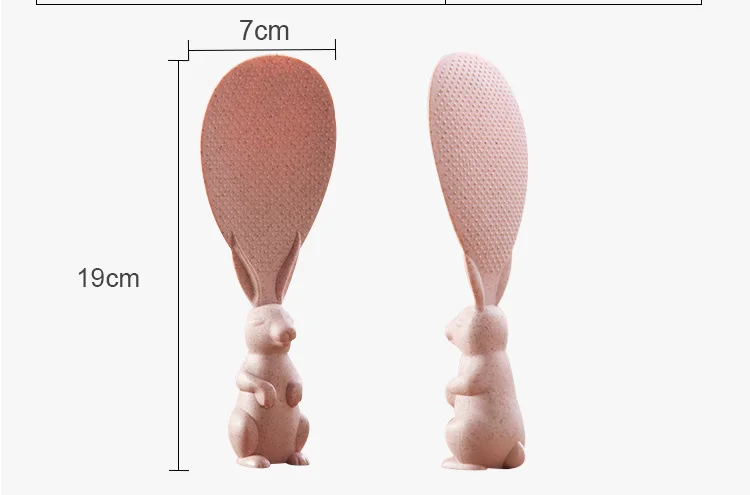 Милый мультфильм кролик Питер ложка для риса не липкий вертикальный стенд совок для риса суп соус ковш кухонный инструмент ужин франфранк