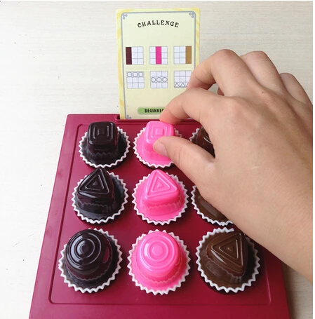 

Sudoku game for Children IQ puzzle brain teaser educational toys early learning Chocolate food birthday gift juguetes educativos