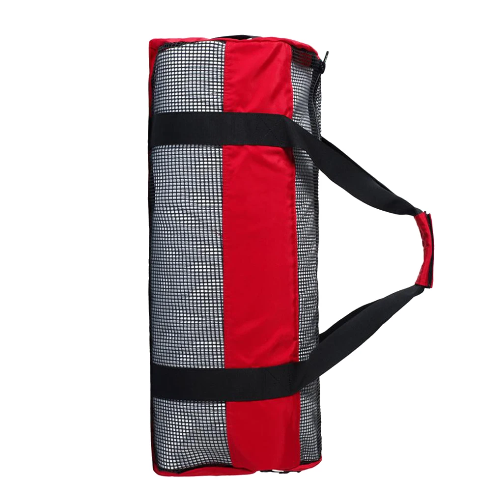 Heavy Duty Large Scuba Diving Snorkel Mesh Gear Bag Carry Holdall for Surfing Boating Camping Hiking Outdoor Tools Accessories