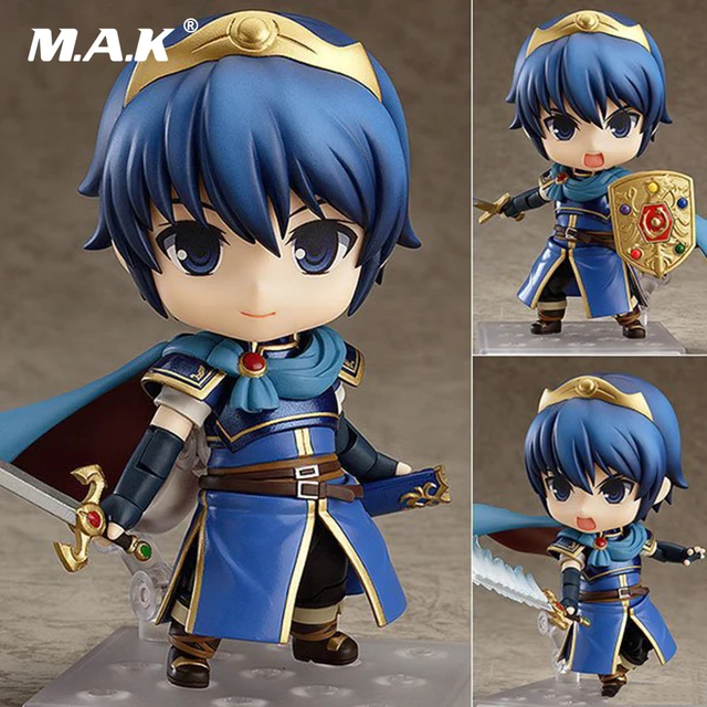 Best Price 10CM PVC Fire Emblem Marth Action Figures Toys Nendoroid Kids Dolls Cosplay Brinquedos Gifts Dolls 