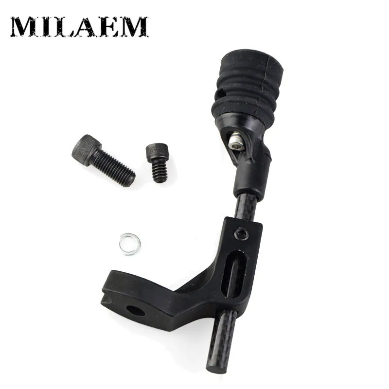 

1PC Archery Compound Bow Suppressor String Stop Bracket Stabilizer String Level Combo Vibration Balance for Hunting Shooting